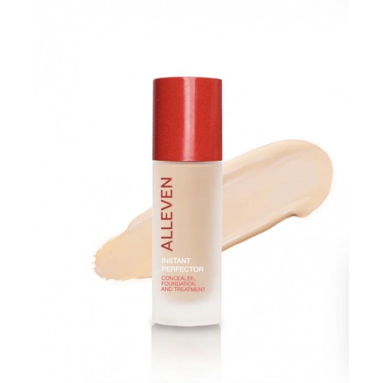 ALLEVEN SKYSTAS MAKIAŽO PAGRINDAS IR MASKUOKLIS VIENAME "INSTANT PERFECTOR", 20 ML Pearl  