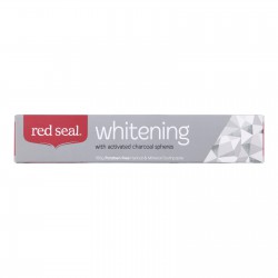 Red Seal Whitening - Balinanti dantų pasta su aktyvinta anglimi, soda ir kokosų aliejumi